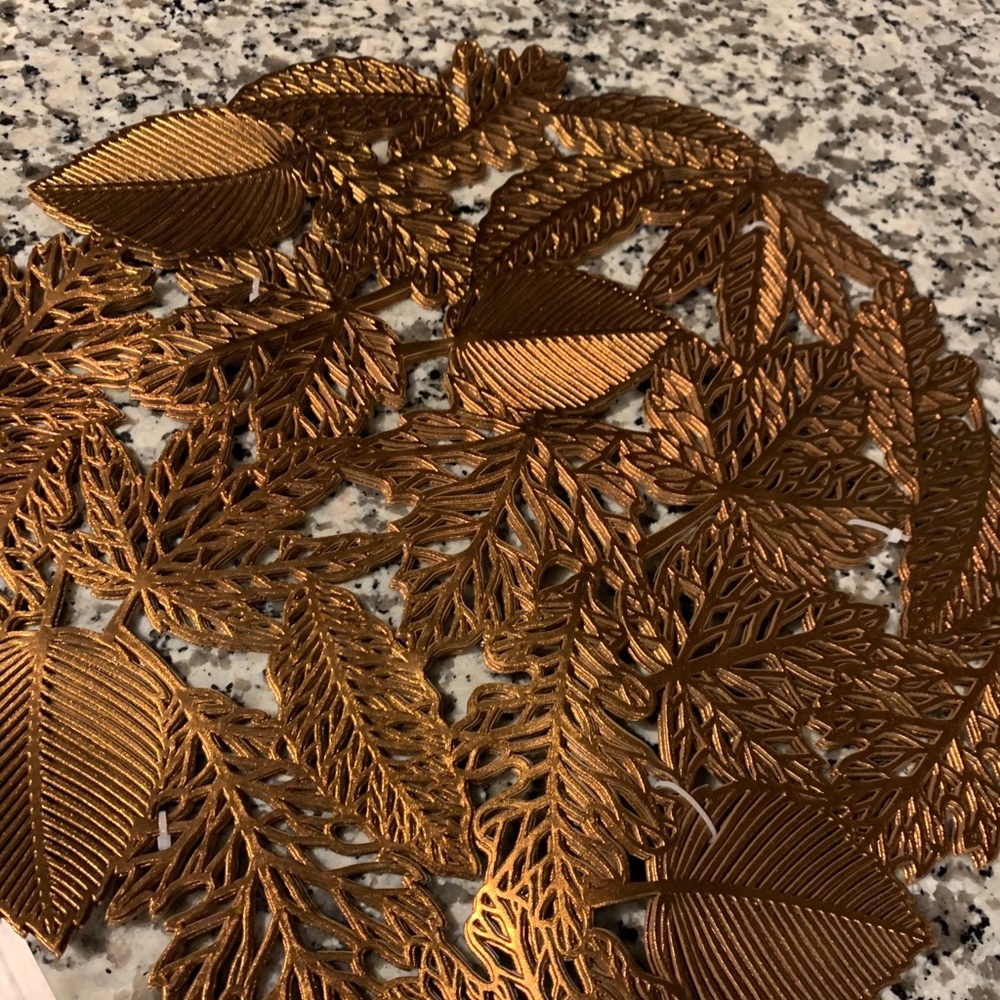 Gold Leaf Placemats